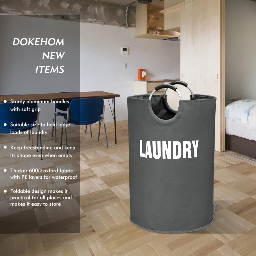 FoldAway Laundry Hamper - Laundry Baskets by Handbags Specialist Headquarter | Available at Handbags Specialist Headquarter
