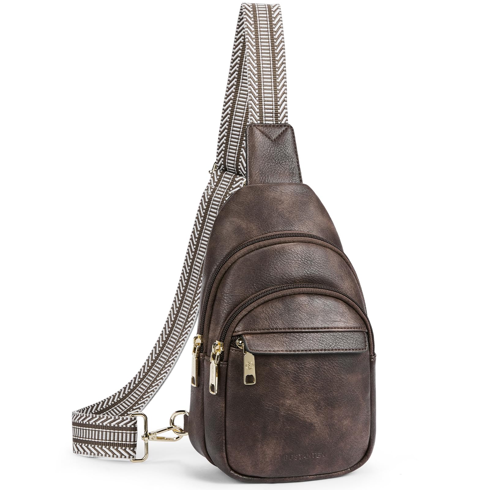 BOSTANTEN Chic Leather Crossbody Sling Bag -  by Handbags Specialist Headquarter | Available at Handbags Specialist Headquarter