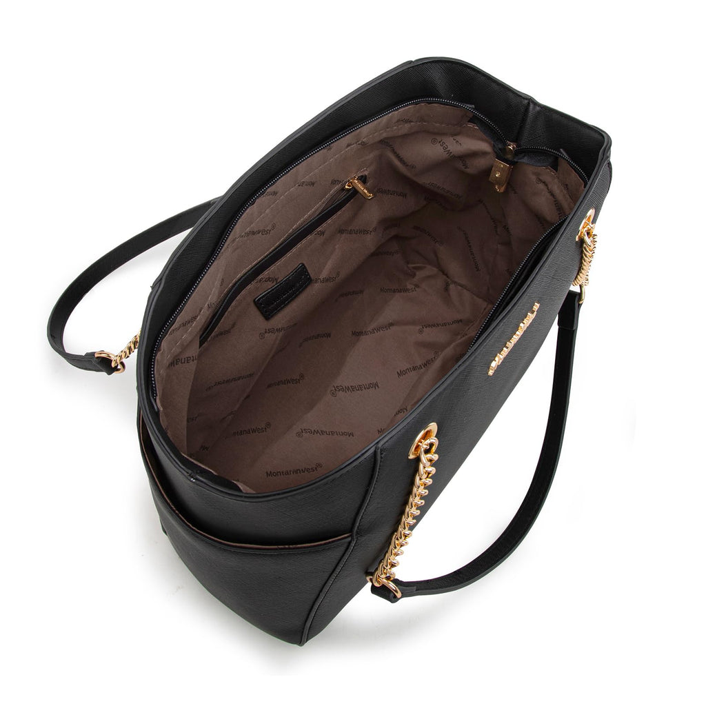 Montana Chic: Women's Chain-Handle Tote