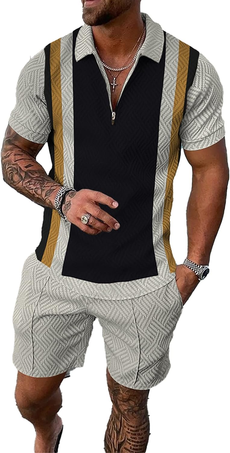 Men's Summer Tracksuit 2-Piece Set