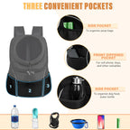 PawVentura: Adjustable Pet Carrier Backpack -  by Handbags Specialist Headquarter | Available at Handbags Specialist Headquarter