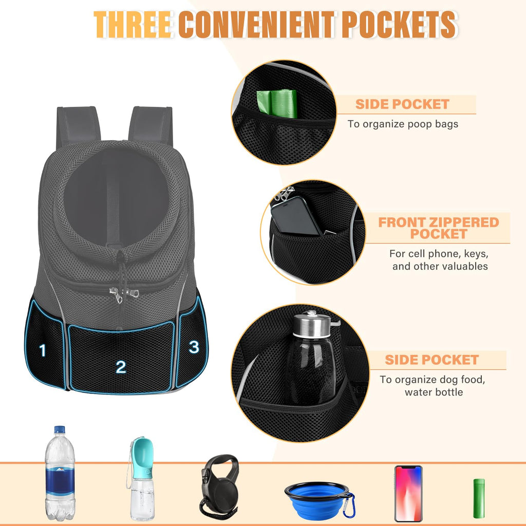 PawVentura: Adjustable Pet Carrier Backpack -  by Handbags Specialist Headquarter | Available at Handbags Specialist Headquarter