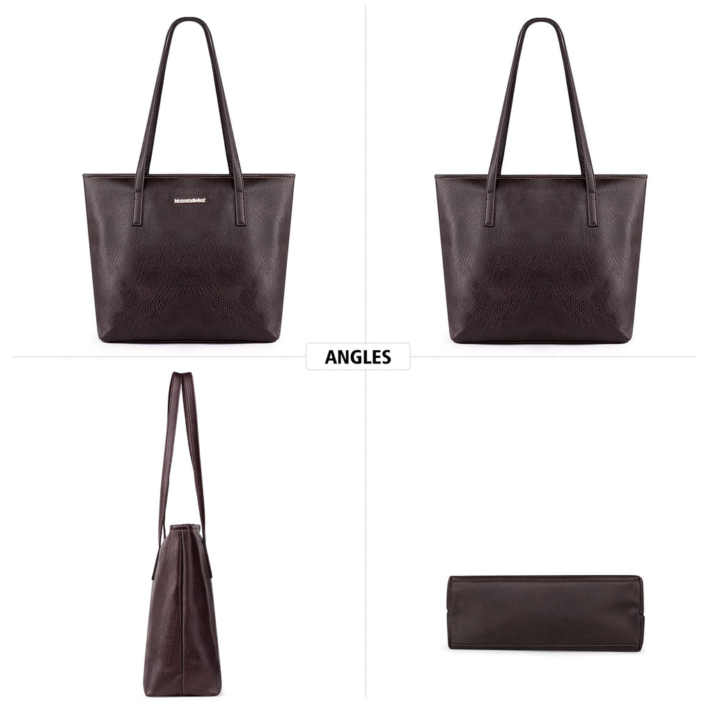 Montana Charm: Vegan Leather Tote & Shoulder Bag