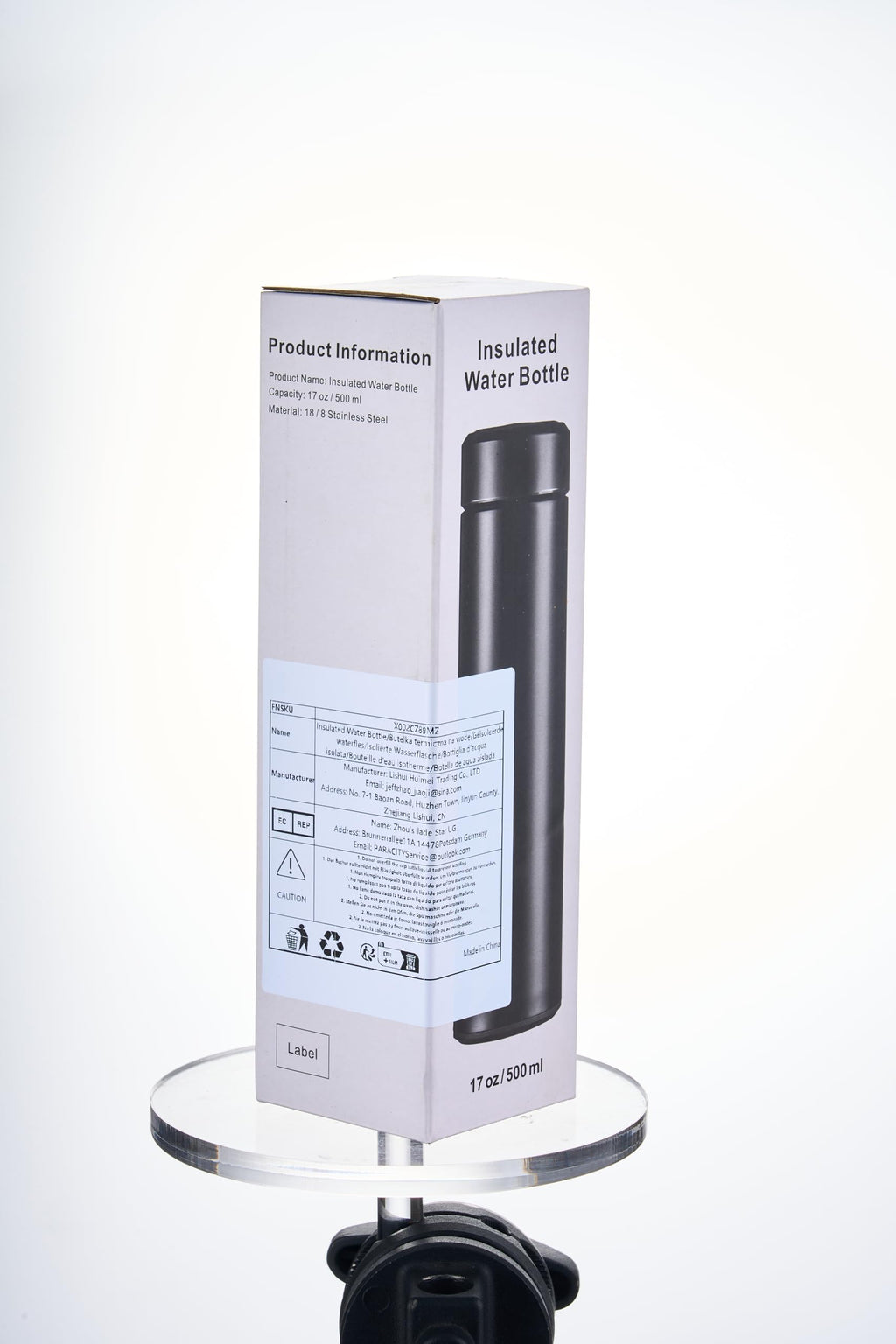 ThremoGuard: 17oz Stainless Steel Insulated Bottle - Water Bottles by Handbags Specialist Headquarter | Available at Handbags Specialist Headquarter