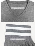 Summer V-Neck Plus Tunic Tee for Women 1X-5X - Woman T-Shirt by Handbags Specialist Headquarter | Available at Handbags Specialist Headquarter