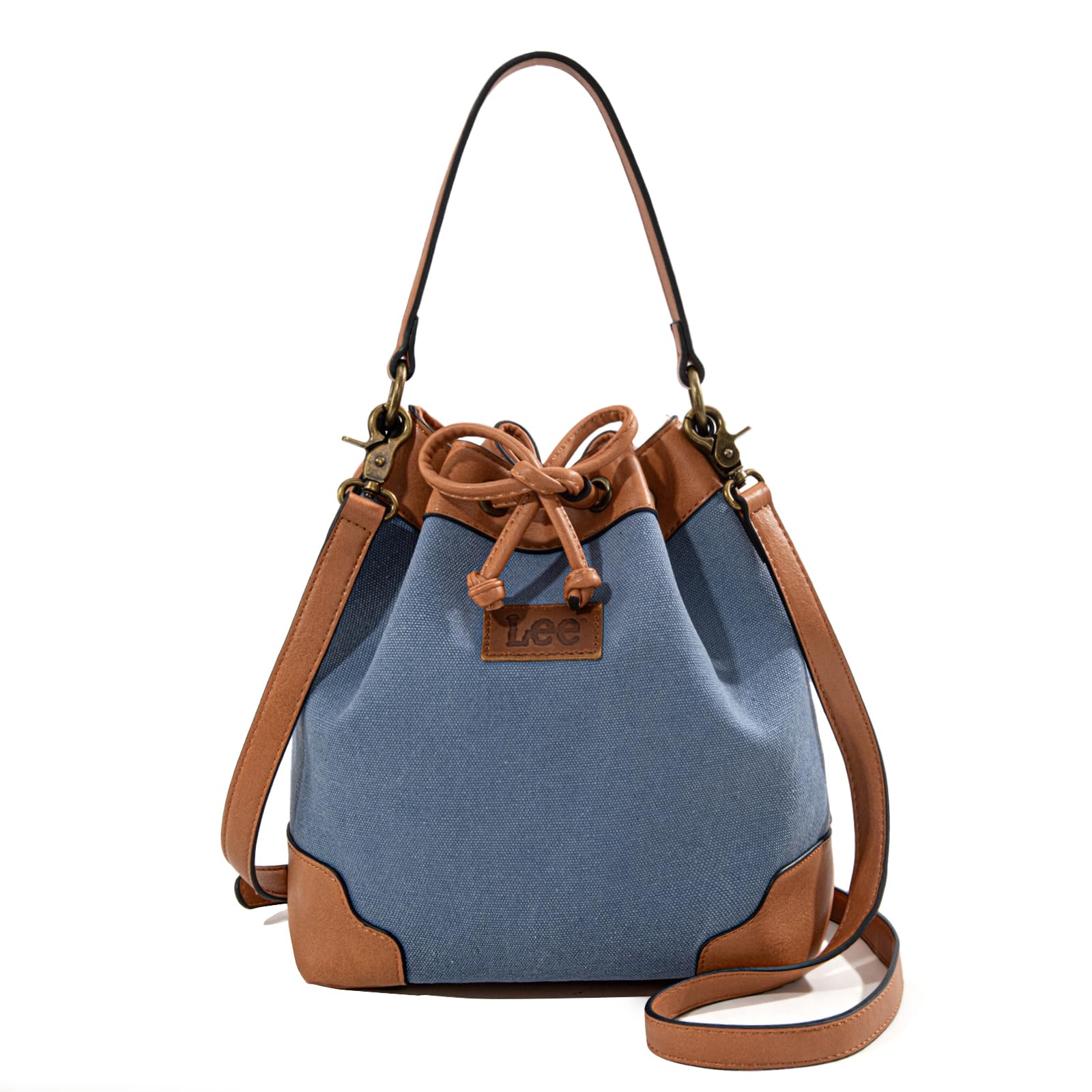 Montana West Lee Drawstring Hobo Bucket Bag -  by Handbags Specialist Headquarter | Available at Handbags Specialist Headquarter