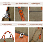 Weekender Overnight Travel Bag with Shoe Pouch