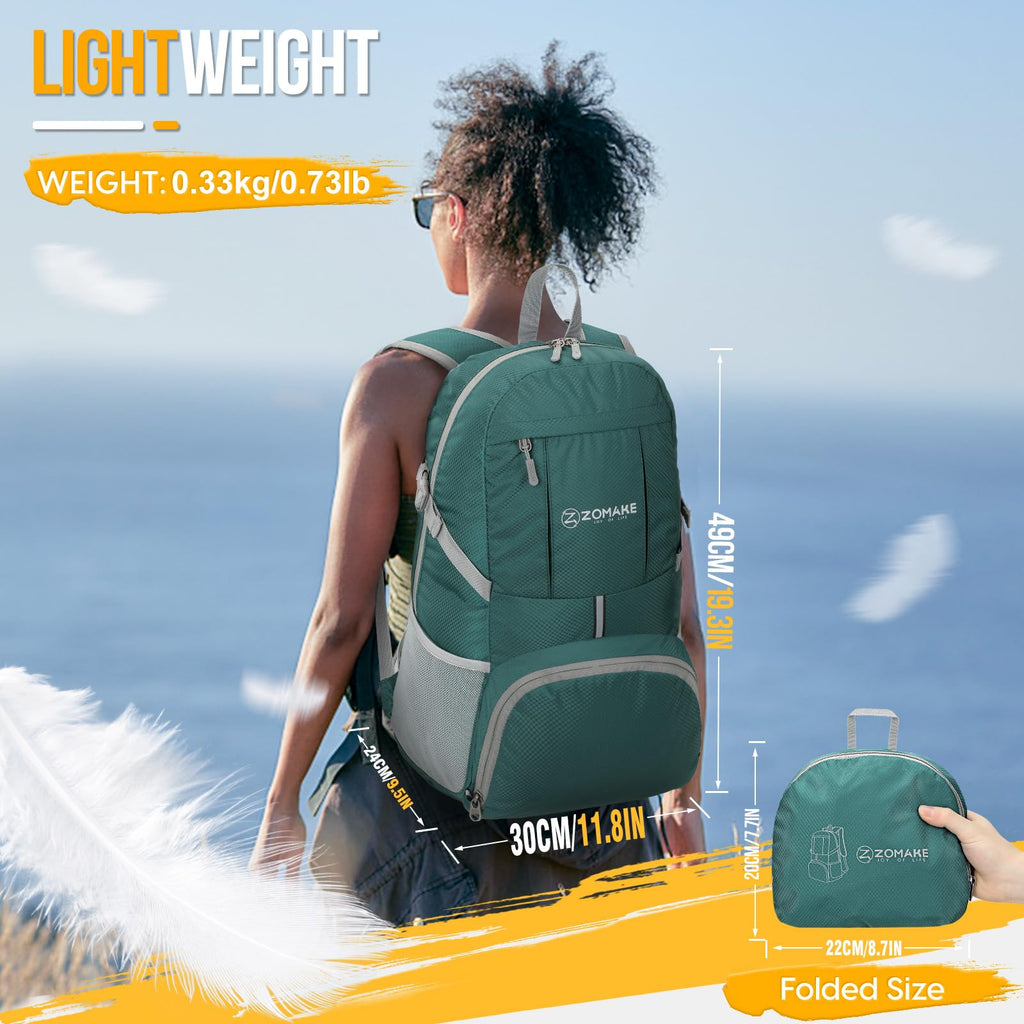 ZOMAKE 35L Compact Waterproof Hiking Backpack - Backpack Bags by Handbags Specialist Headquarter | Available at Handbags Specialist Headquarter