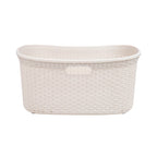 Ivory Wicker Mind Reader 40L Laundry Basket - Laundry Baskets by Handbags Specialist Headquarter | Available at Handbags Specialist Headquarter
