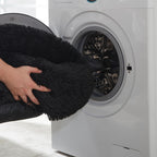 PawCozy Nest: Plush Anti-Anxiety Pet Bed, Light Grey -  by Handbags Specialist Headquarter | Available at Handbags Specialist Headquarter