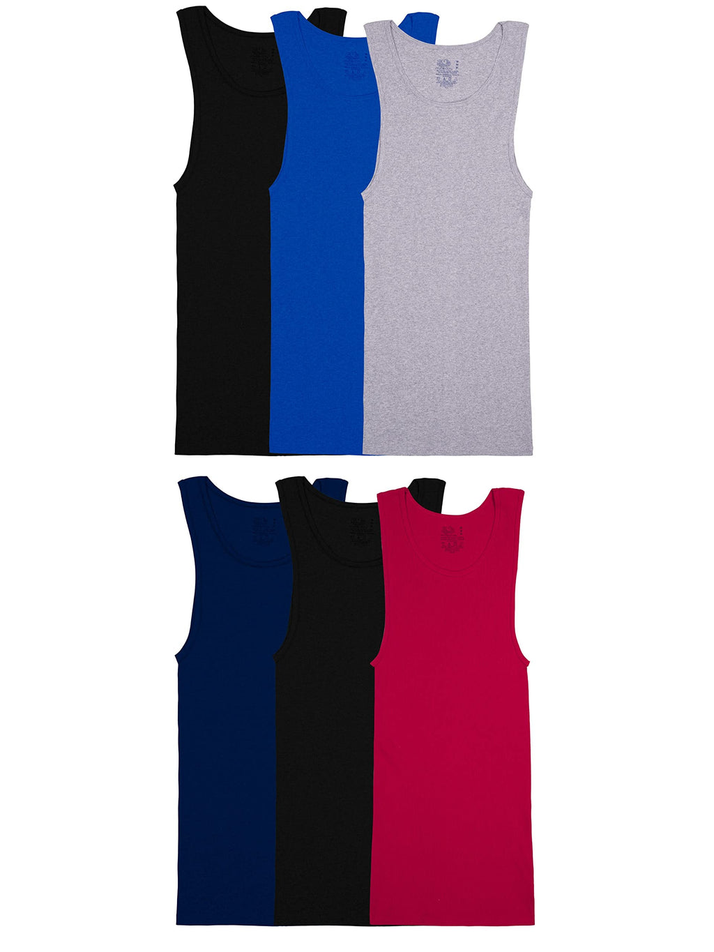Men's Sleeveless Moisture Wicking Tank A-Shirt