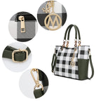MKF Collection Vegan Leather Tote & Wallet Set
