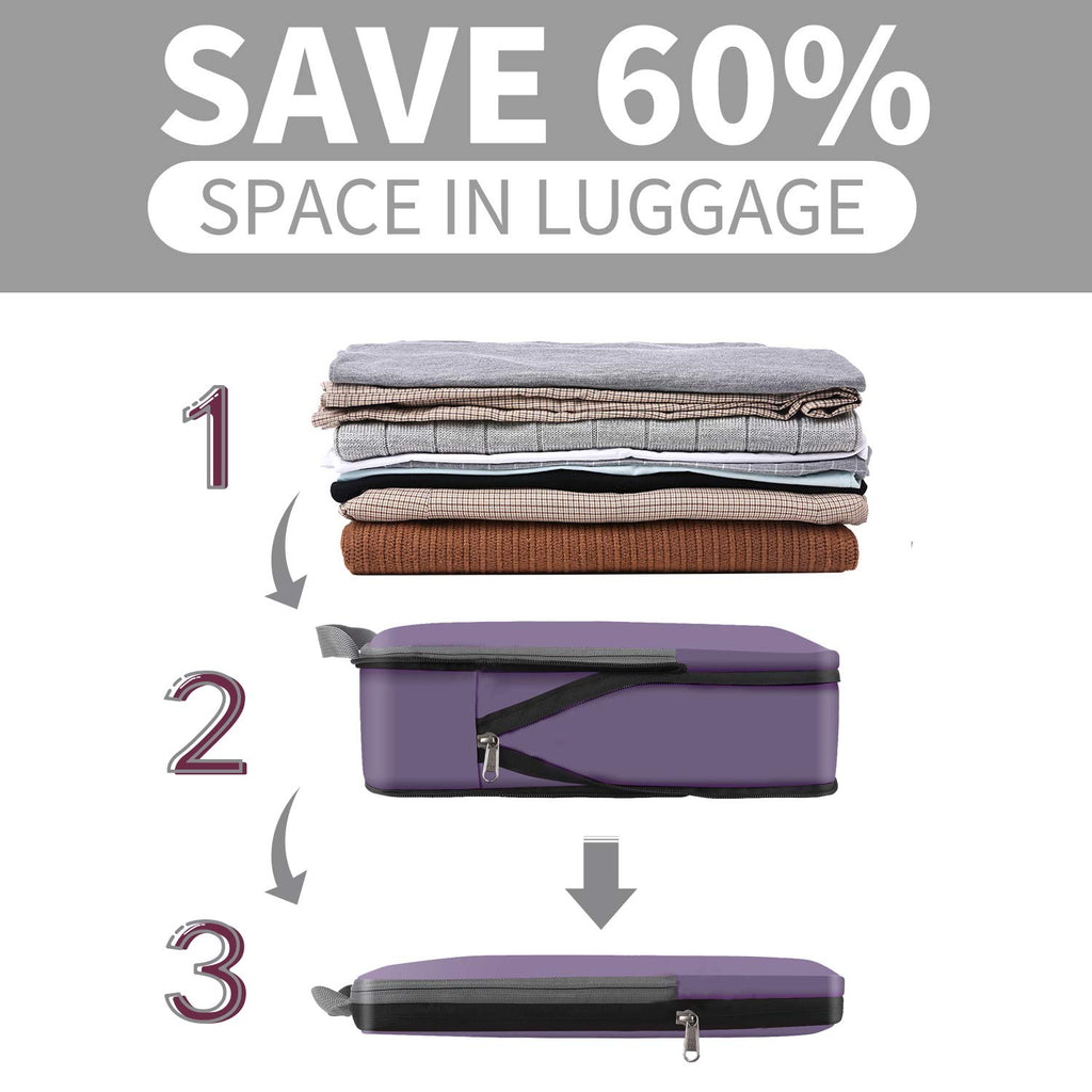 BAGAIL Expandable Travel Compression Cubes Set -  by Handbags Specialist Headquarter | Available at Handbags Specialist Headquarter