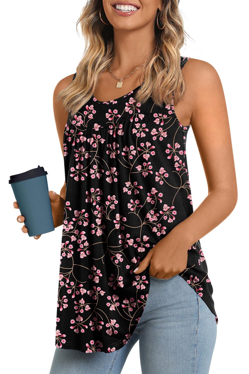 Longyuan Summer Sleeveless Tunics for Women - Tops by Handbags Specialist Headquarter | Available at Handbags Specialist Headquarter