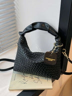 PU Leather Woven Crossbody Bag - Crossbody Bag by Trendsi | Available at Handbags Specialist Headquarter
