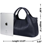 Iswee Luxe Leather Women's Medium Shoulder Tote - Handbags by Handbags Specialist Headquarter | Available at Handbags Specialist Headquarter