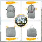 ZOMAKE 35L Compact Waterproof Hiking Backpack - Backpack Bags by Handbags Specialist Headquarter | Available at Handbags Specialist Headquarter