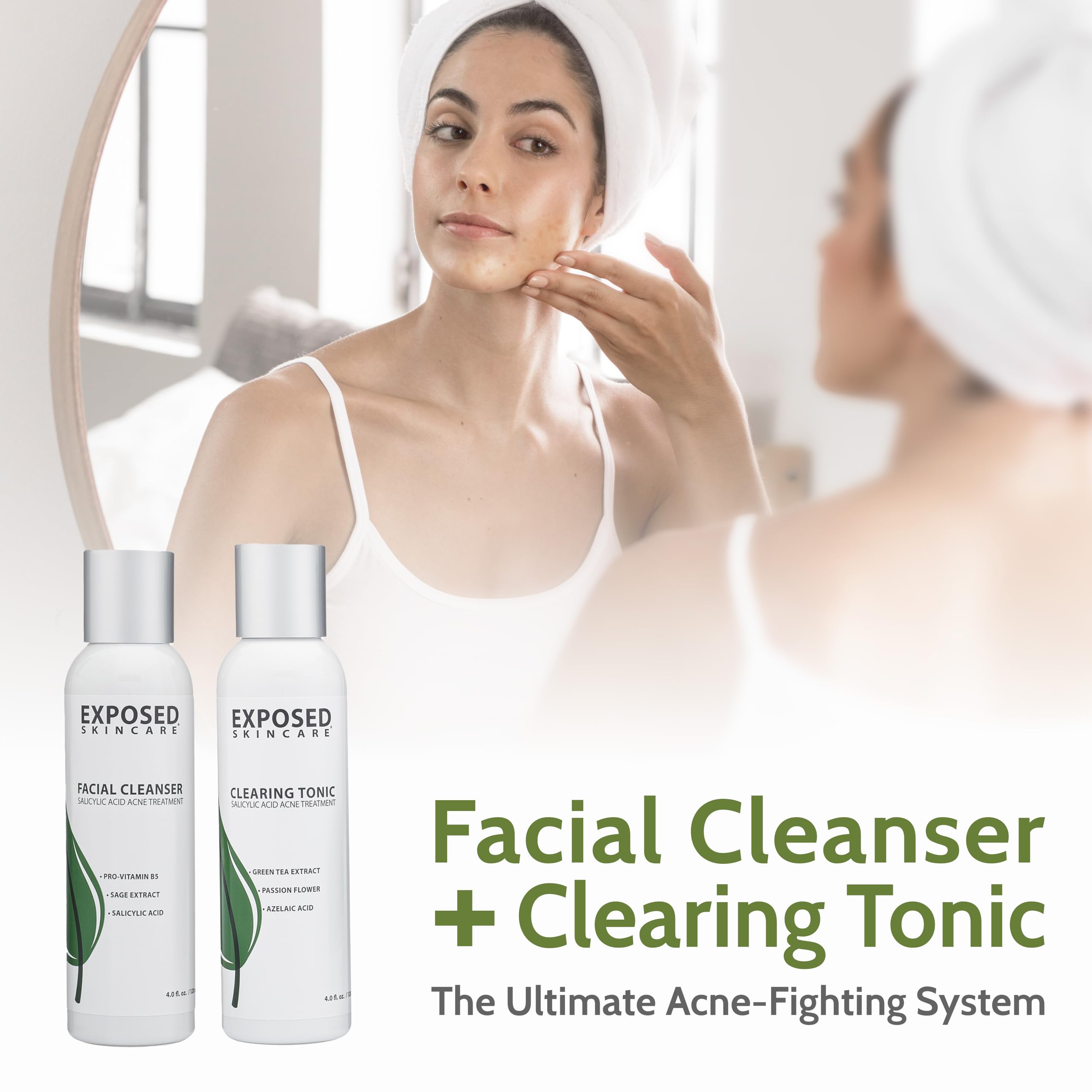 ClearSkin Duo: Natural Acne Solution Kit - Beauty & Personal Care by Handbags Specialist Headquarter | Available at Handbags Specialist Headquarter