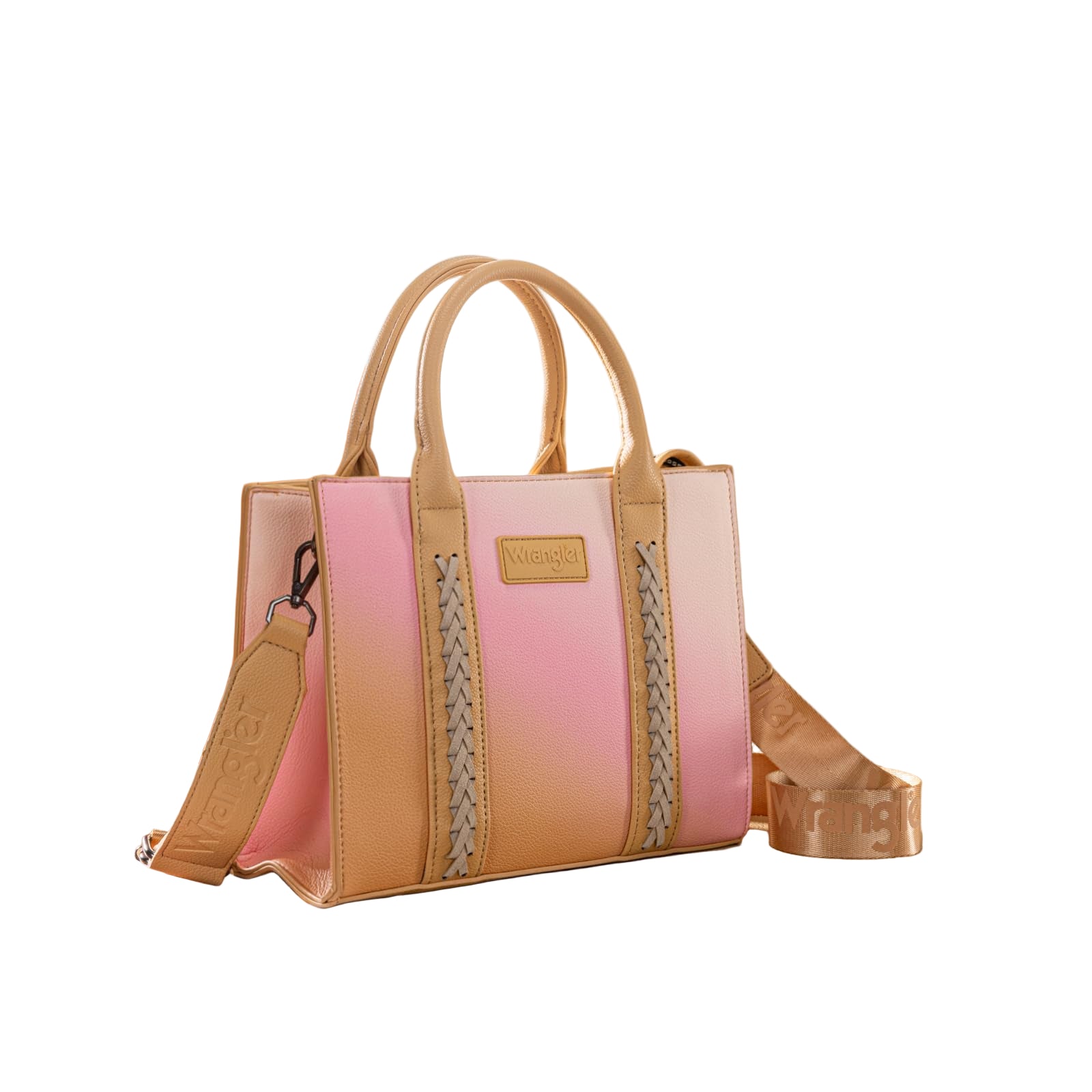 Western Chic Wrangler Tote: Vegan Leather, Versatile Strap