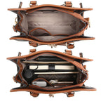 Dasein Women’s 2pcs Satchel & Shoulder Bag Set