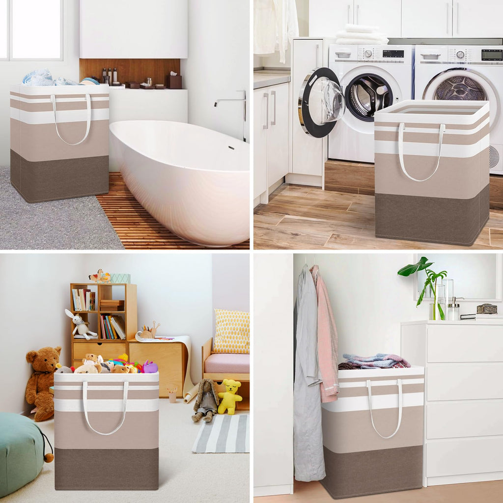 HomeHacks Duo Waterproof Laundry Baskets - Laundry Baskets by Handbags Specialist Headquarter | Available at Handbags Specialist Headquarter