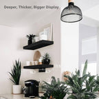 Rustic Farmhouse Shelves (008-40BN) - Decor by Handbags Specialist Headquarter | Available at Handbags Specialist Headquarter