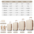 LAVENDER 6pc Hardside Spinner Luggage – ##variant## Luggage Travel Bags