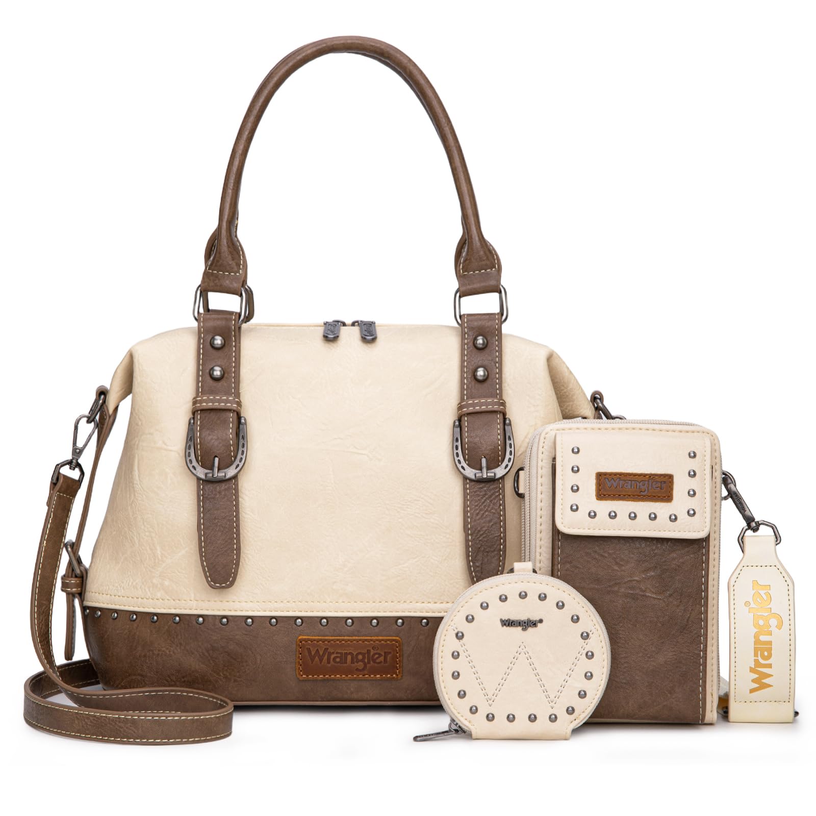 Wrangler Women's Trio: Satchel, Phone Bag & Coin Purse