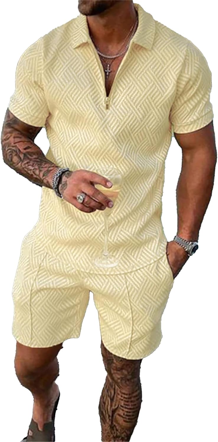 Men's Summer Tracksuit 2-Piece Set