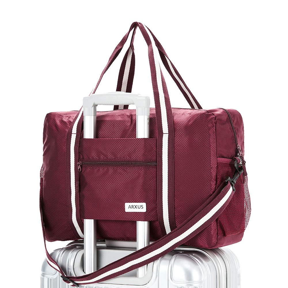 TravelLite Foldable Waterproof Duffle Tote Bag - Luggage Travel Bags by Handbags Specialist Headquarter | Available at Handbags Specialist Headquarter