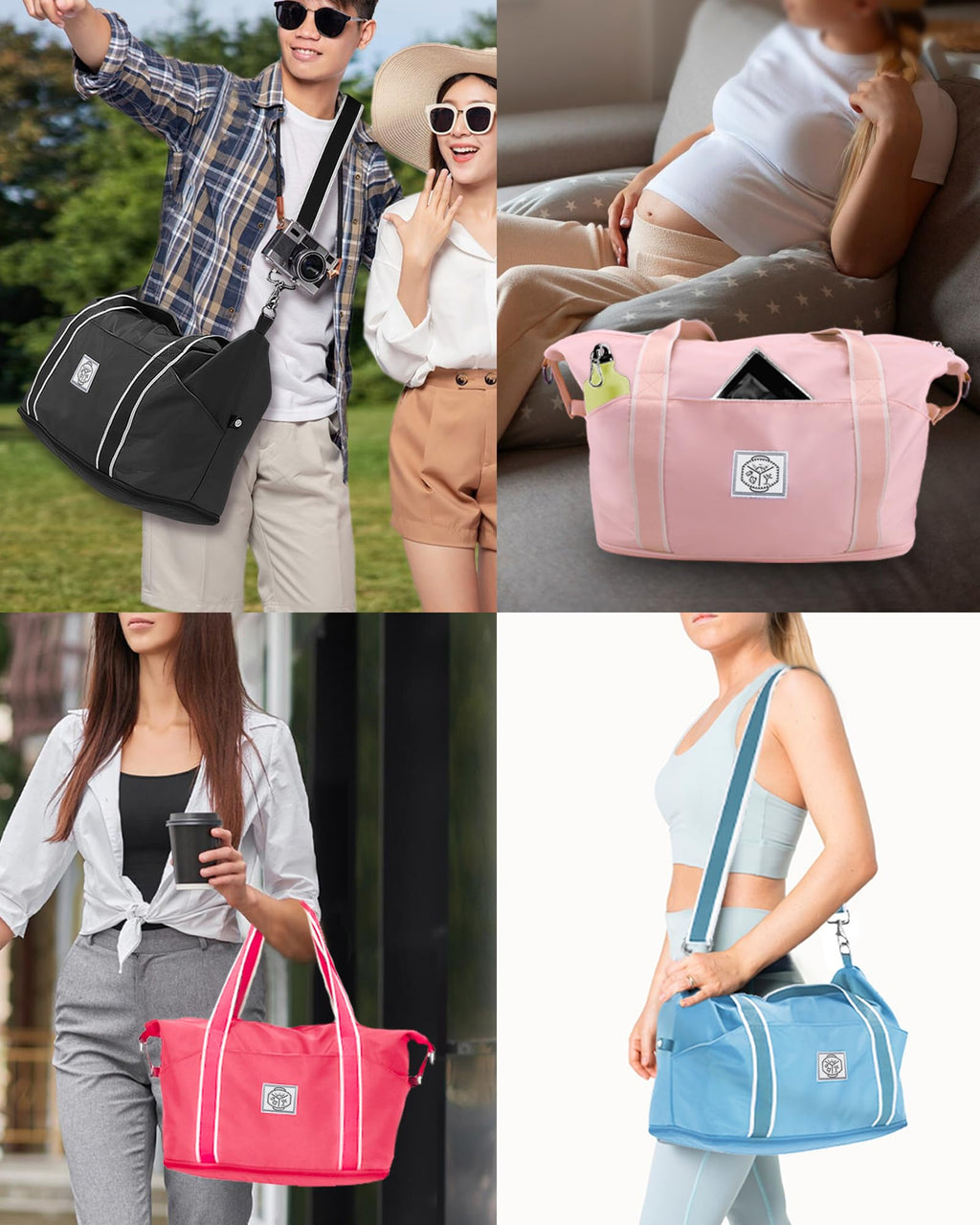 WALNEW Foldable Waterproof Travel Duffel Bag - Luggage Travel Bags by Handbags Specialist Headquarter | Available at Handbags Specialist Headquarter