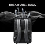 BOPai Executive Leather Backpack with USB Charging - Backpacks by Handbags Specialist Headquarter | Available at Handbags Specialist Headquarter