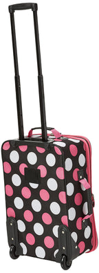 Rockland Expandable Dot Luggage Set - 2 Piece -  by Handbags Specialist Headquarter | Available at Handbags Specialist Headquarter
