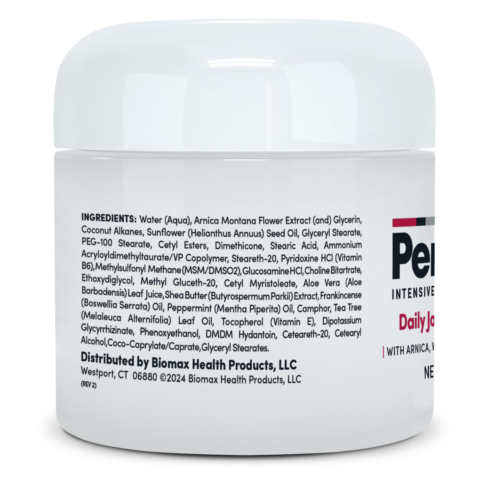 Penetrex cream duo pack with detailed ingredients label on white jars, health care product. - Penetrex Cream Duo Pack - 2oz & 4oz Jars - 4 Ounce (Pack of 1) - Handbags Specialist Headquarter