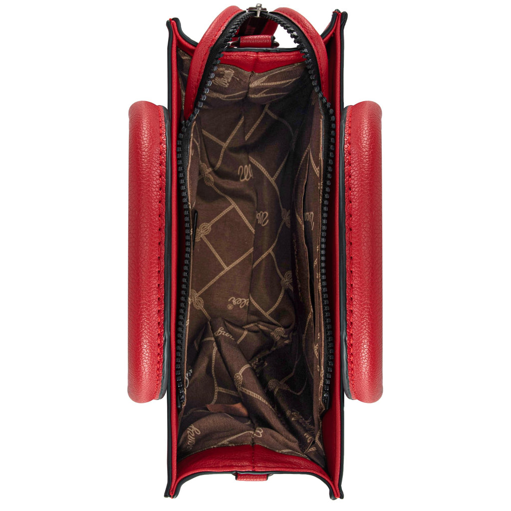 Western Chic Wrangler Tote: Vegan Leather, Versatile Strap