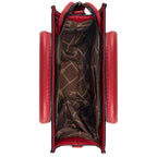 Western Chic Wrangler Tote: Vegan Leather, Versatile Strap