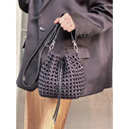 Hollow Bucket Tote Bag -  by Handbags Specialist Headquarter | Available at Handbags Specialist Headquarter