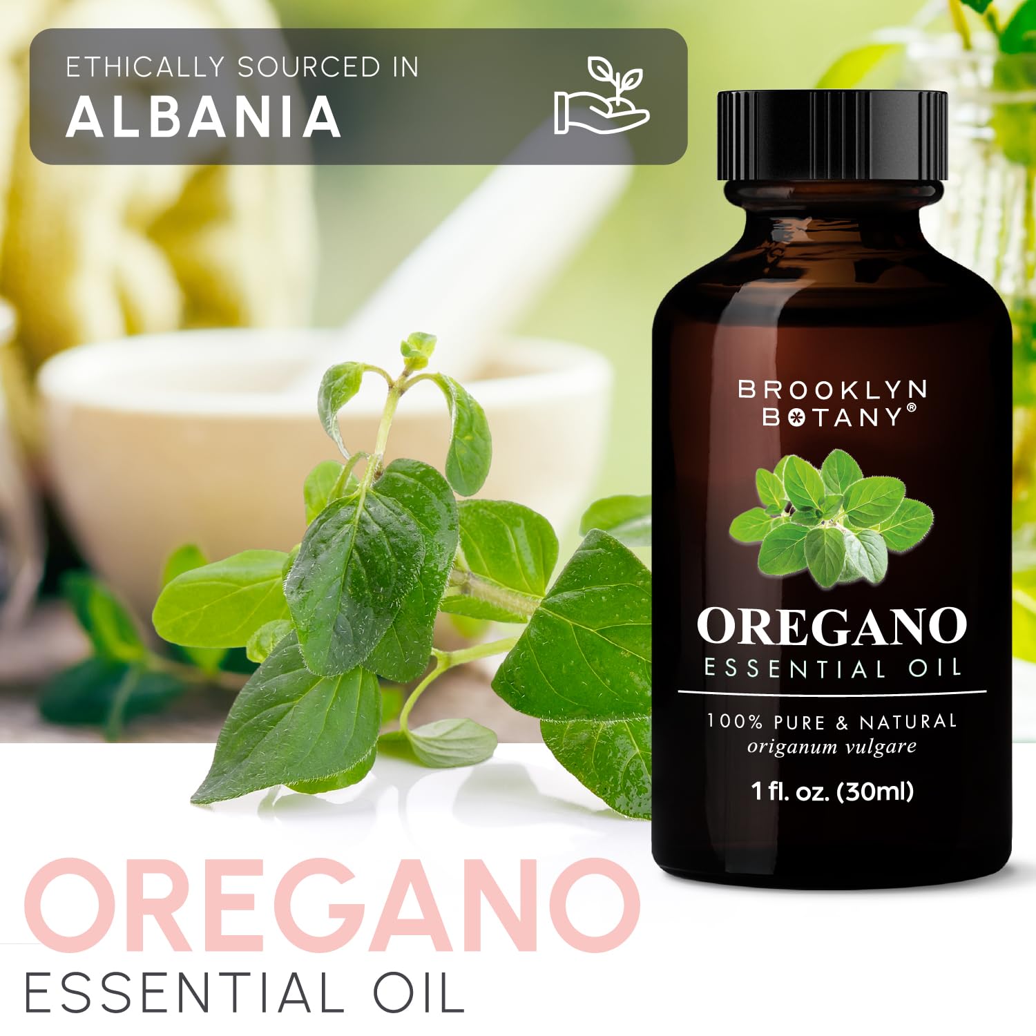 Brooklyn Botany Thyme Oil 4oz - Pure Aromatherapy