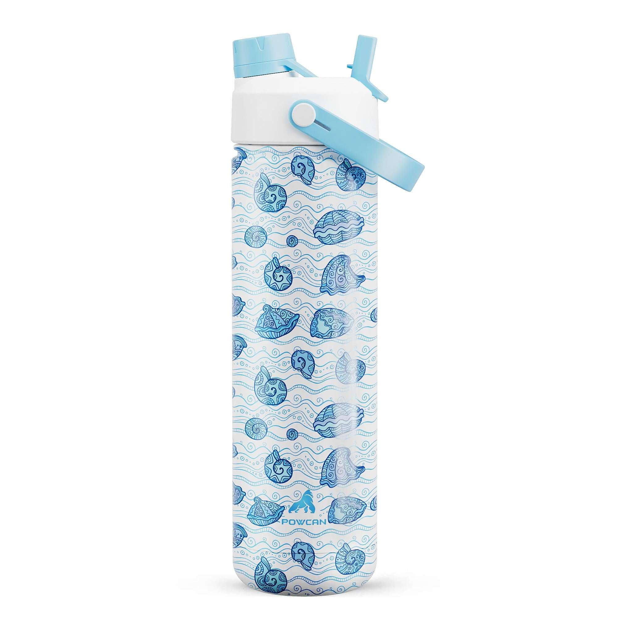 ChillKnight 26oz: Dual-Lid Leak-Proof Bottle - Water Bottles by Handbags Specialist Headquarter | Available at Handbags Specialist Headquarter