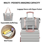 VoyagePro 6-Piece Hardshell Luggage Set - Luggage Travel Bags by Handbags Specialist Headquarter | Available at Handbags Specialist Headquarter