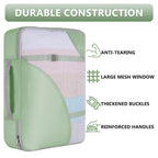 OlarHike Travel Cube Set - Cream Organizer & Gifts -  by Handbags Specialist Headquarter | Available at Handbags Specialist Headquarter