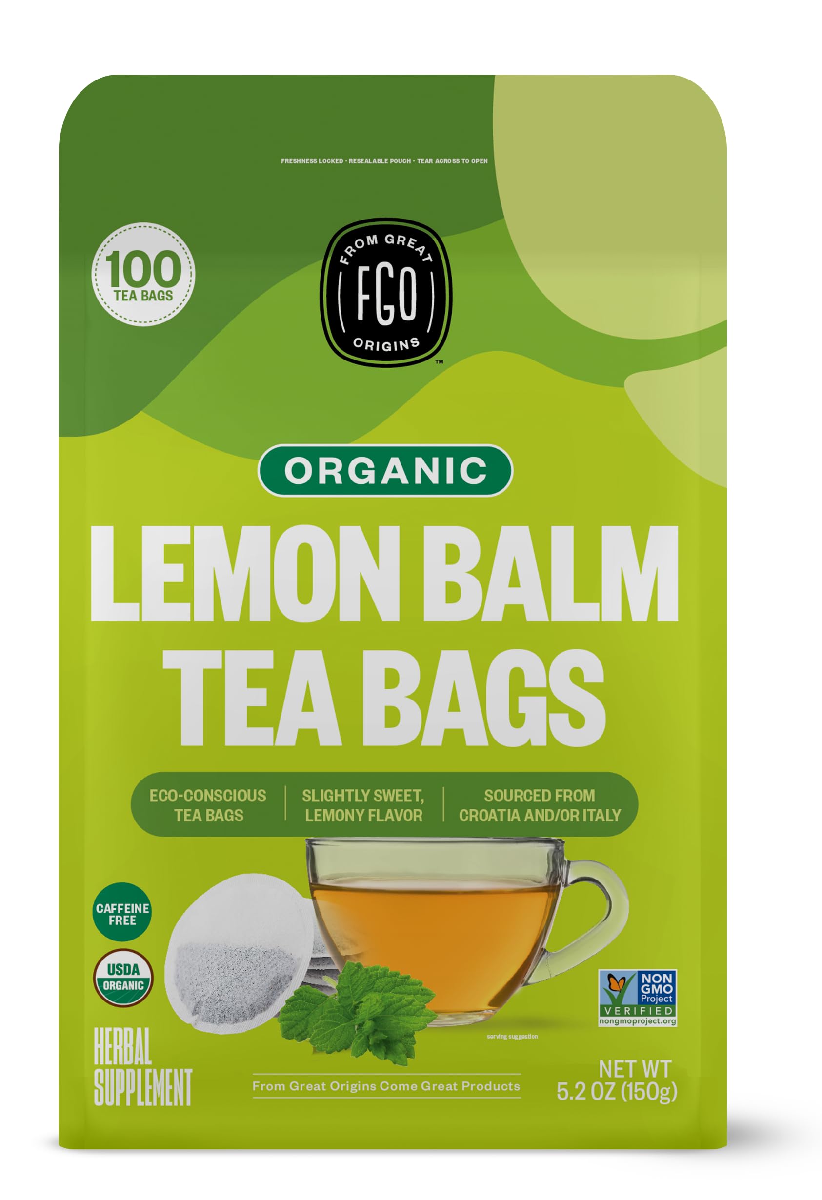 ElderZen Organic Tea - Caffeine-Free Eco Bags -  by Handbags Specialist Headquarter | Available at Handbags Specialist Headquarter