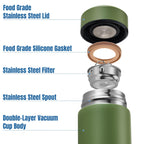 ThremoGuard: 17oz Stainless Steel Insulated Bottle - Water Bottles by Handbags Specialist Headquarter | Available at Handbags Specialist Headquarter