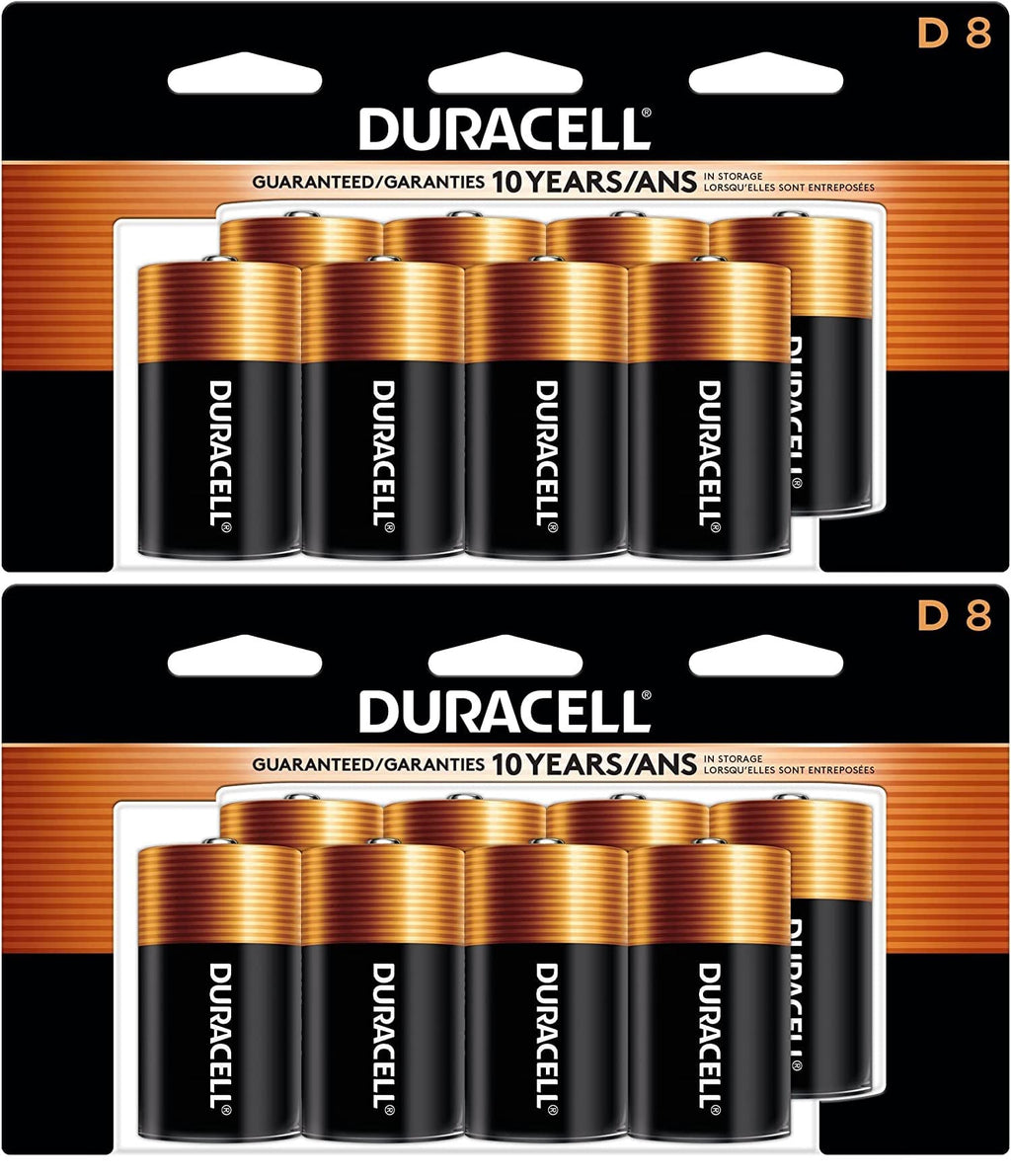 DuraPower D Batteries, 8 Pack - Electronics by Handbags Specialist Headquarter | Available at Handbags Specialist Headquarter