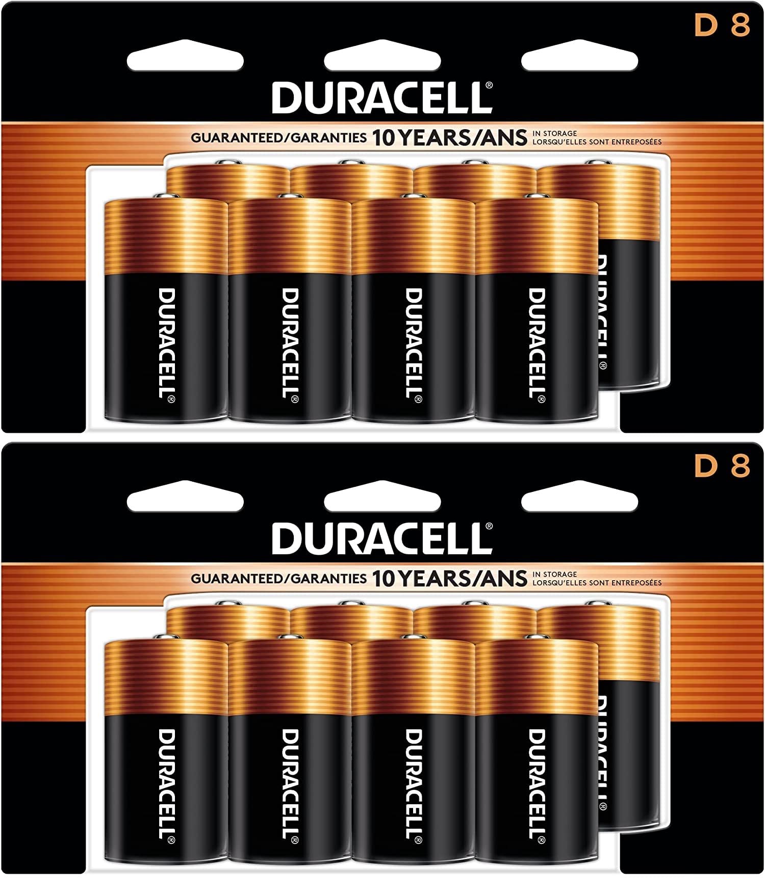 DuraPower D Batteries, 8 Pack - Electronics by Handbags Specialist Headquarter | Available at Handbags Specialist Headquarter