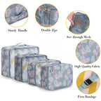 TravelMate 8-Piece Packing Cubes - Luggage Travel Bags by Handbags Specialist Headquarter | Available at Handbags Specialist Headquarter
