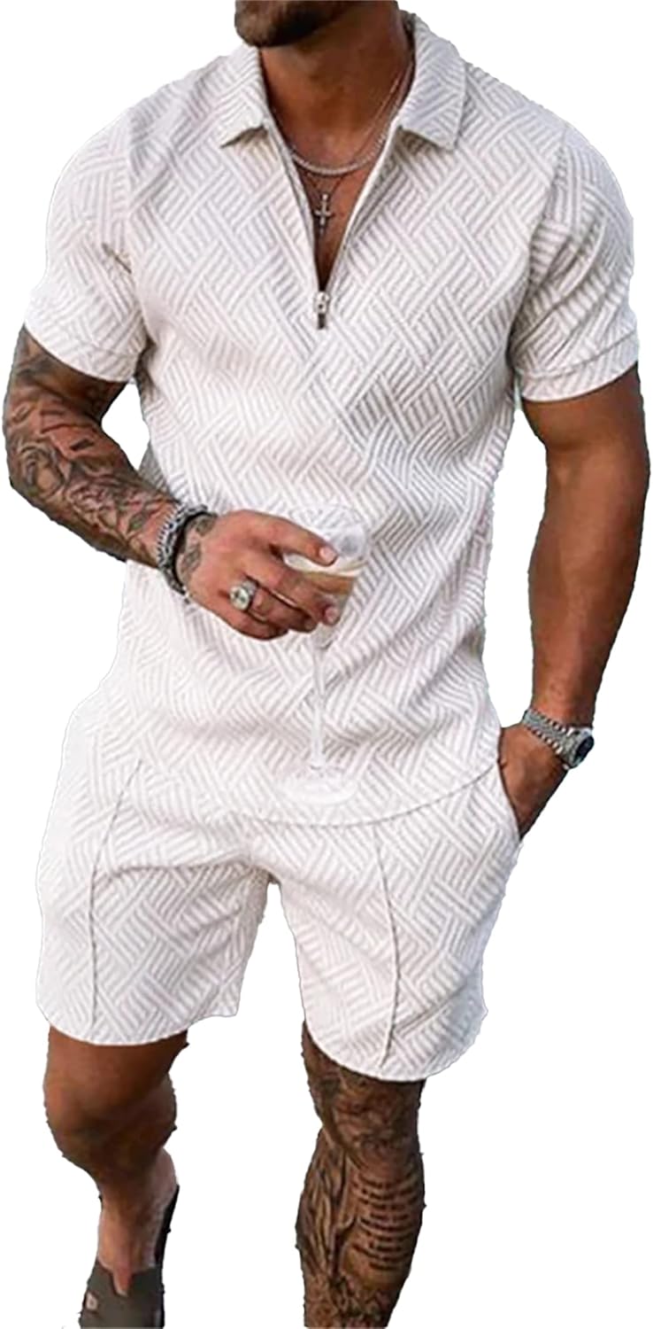 Men's Summer Tracksuit 2-Piece Set