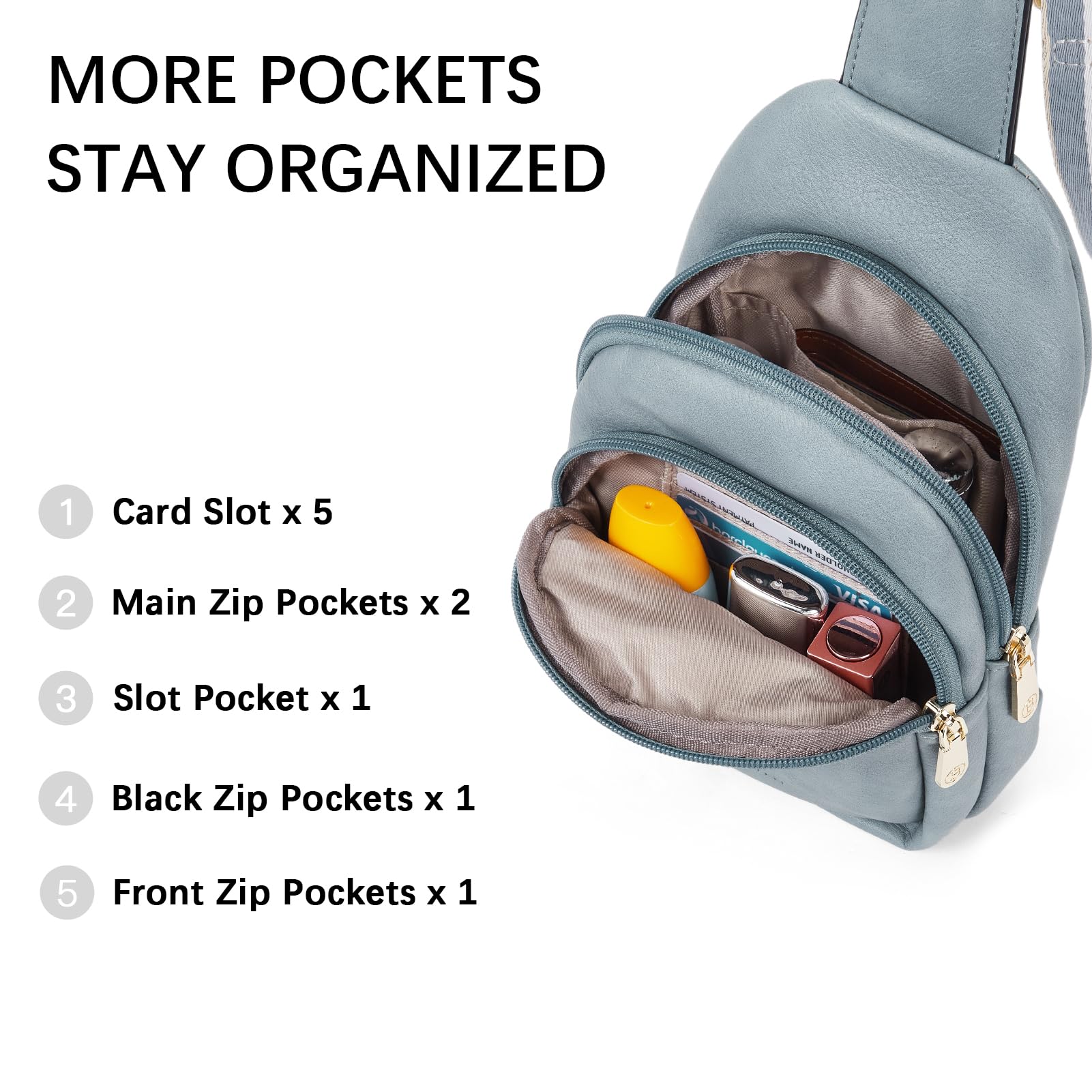 BOSTANTEN Chic Leather Crossbody Sling Bag -  by Handbags Specialist Headquarter | Available at Handbags Specialist Headquarter