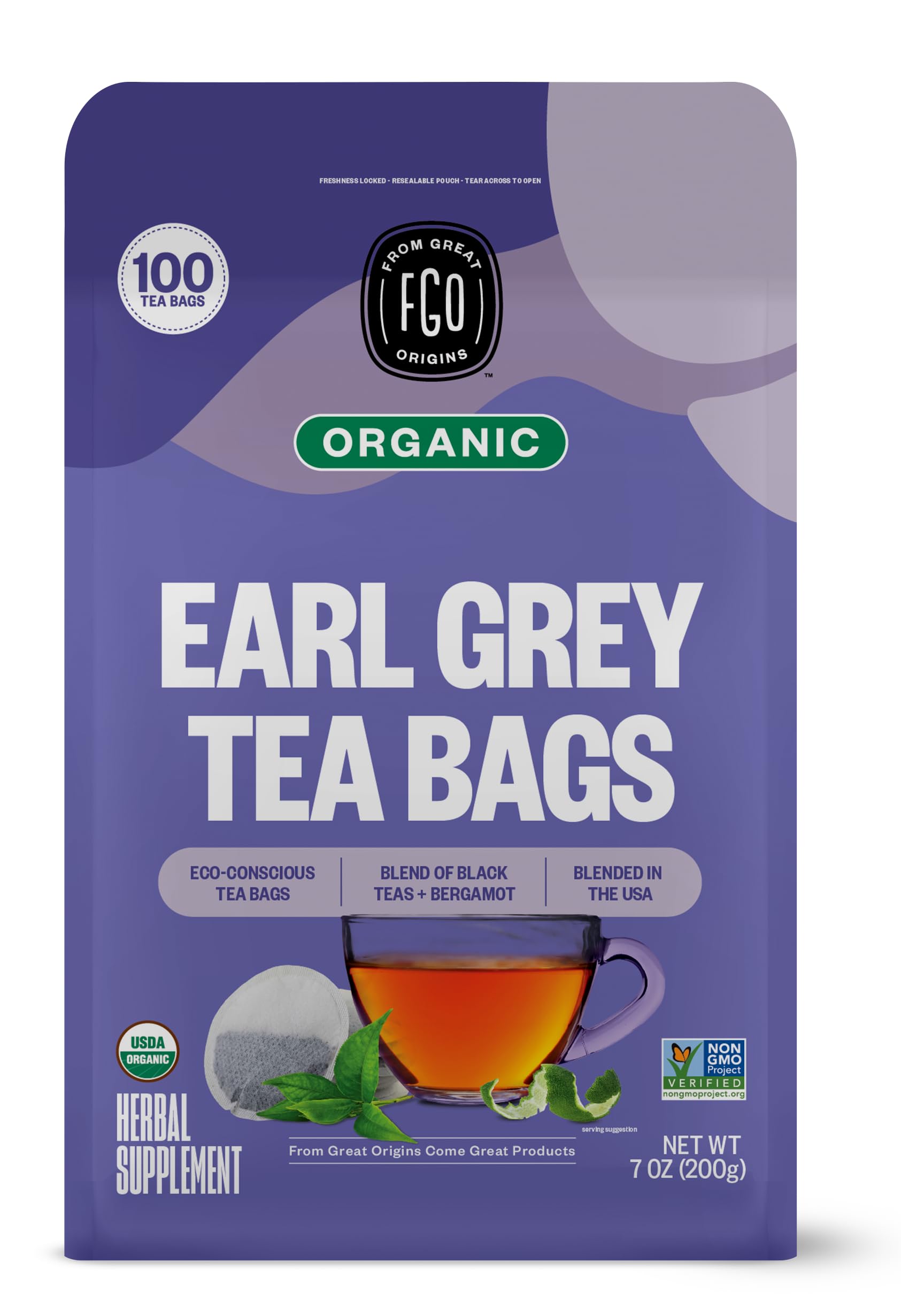 ElderZen Organic Tea - Caffeine-Free Eco Bags -  by Handbags Specialist Headquarter | Available at Handbags Specialist Headquarter