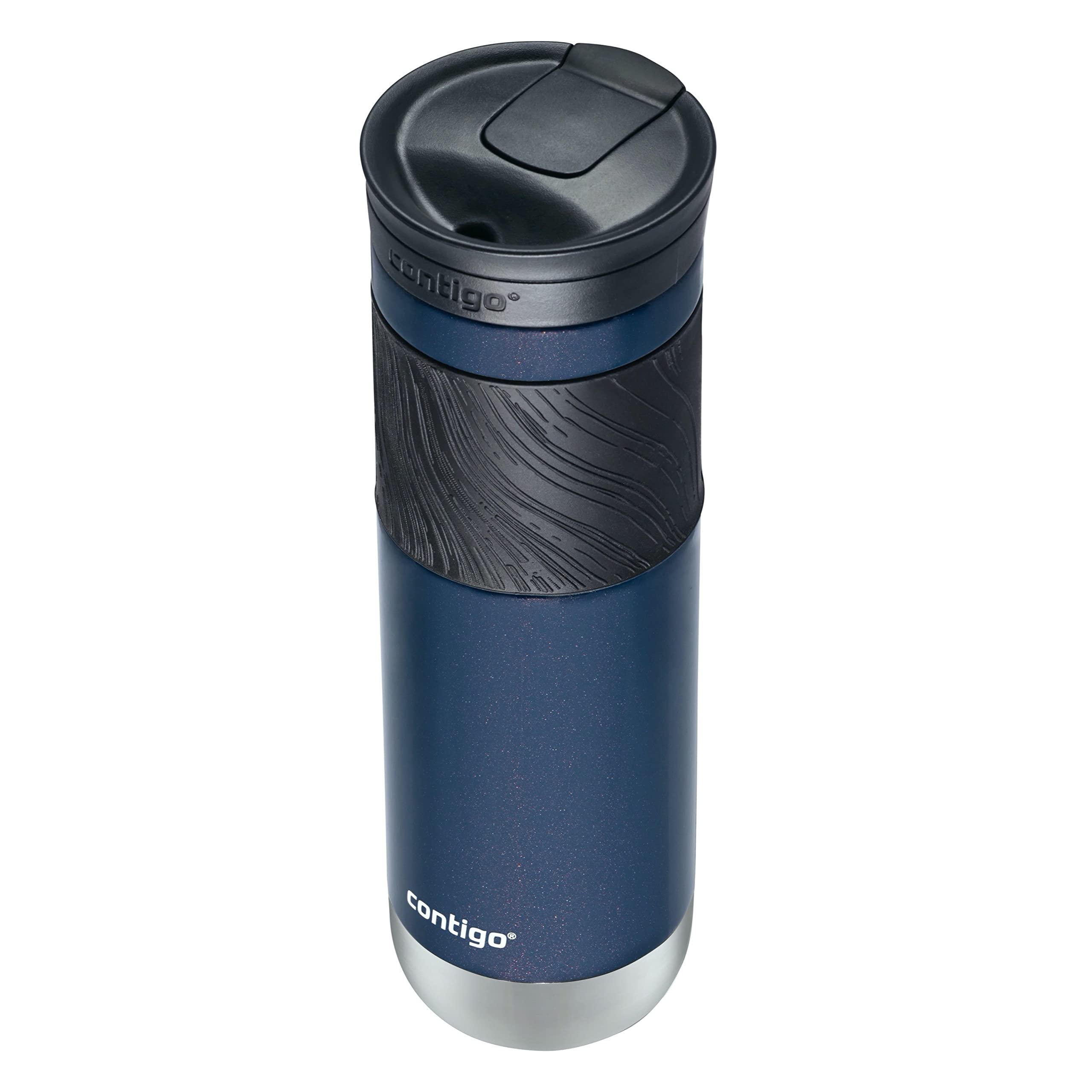 SNAPSEAL Grip Stainless Travel Mug 20oz - Blue/Berry - Water Bottles by Handbags Specialist Headquarter | Available at Handbags Specialist Headquarter